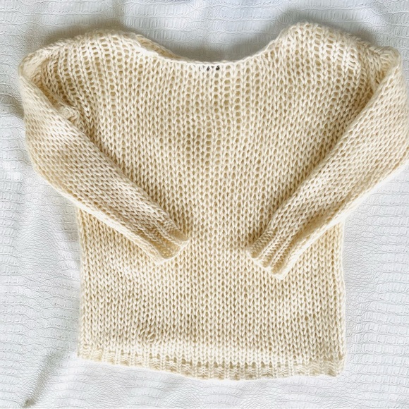 Saint Laurent off white wool mohair sweater XS - Picture 16 of 16